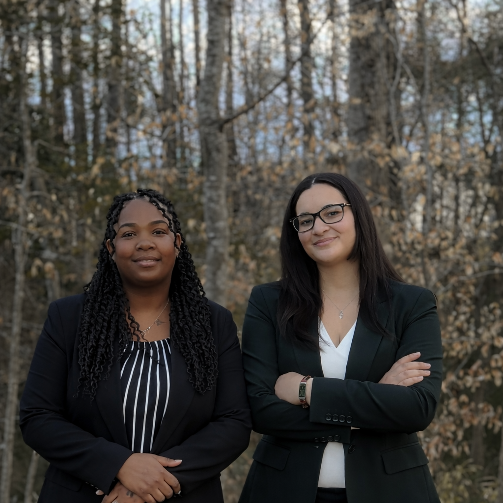 Janyia Pugh and Alana Bryant, co-owners of Heirloom Legacy Wedding & Events Services